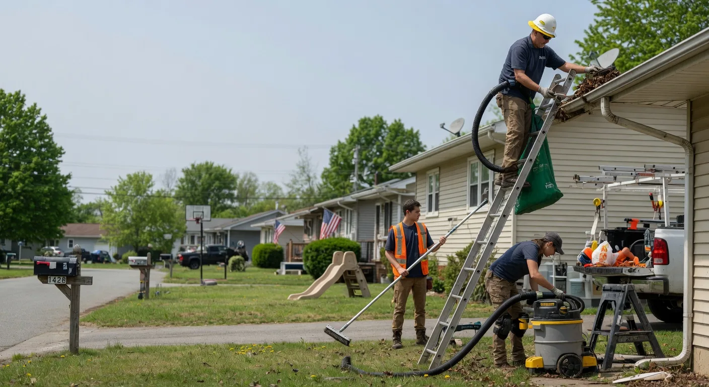 Gutter Installation in Leavenworth, KS near me
